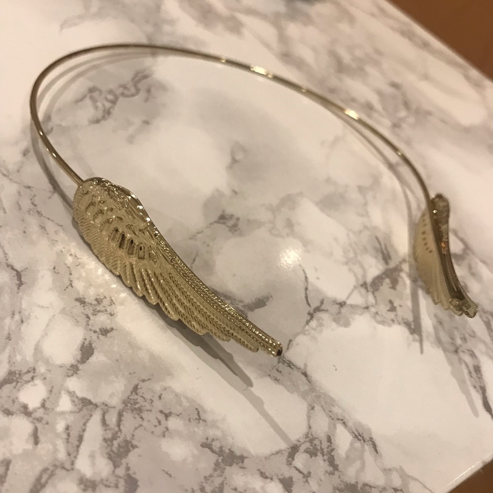 Gold Wing Hair Accessories